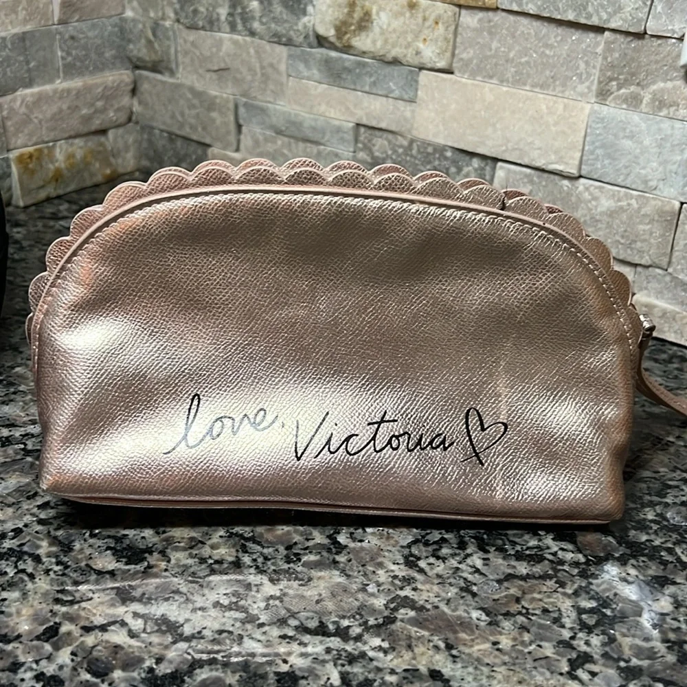 Victoria Secret cosmetic bags EUC